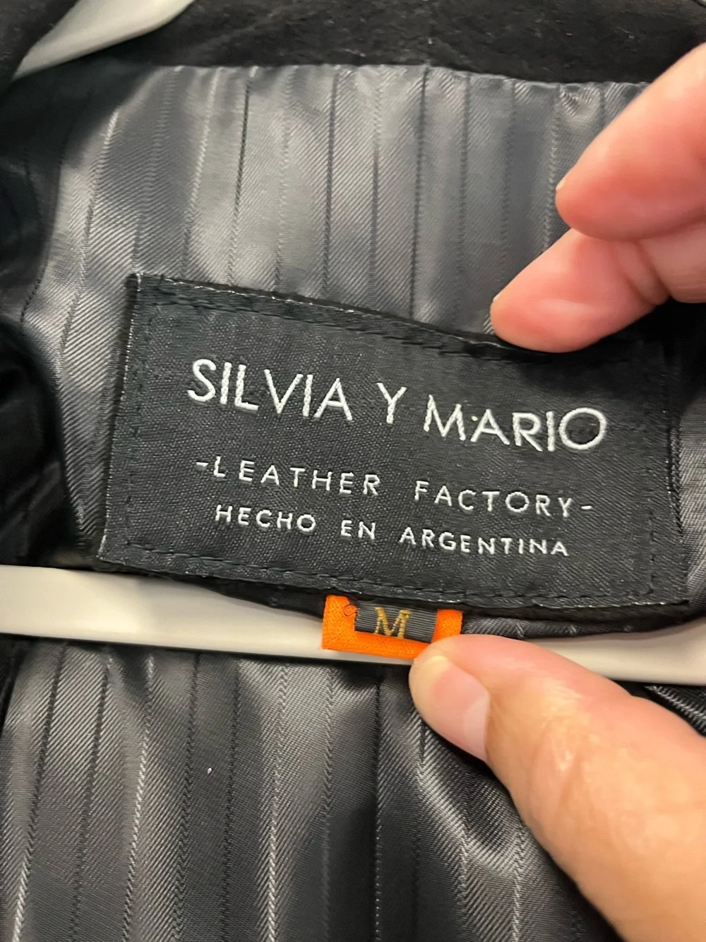Sylvia Y‎ Mario Black Suede Open-Front Cropped Jacket Sz. M